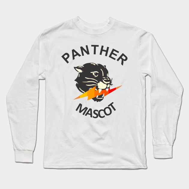 Panther Long Sleeve T-Shirt by Aestcoart